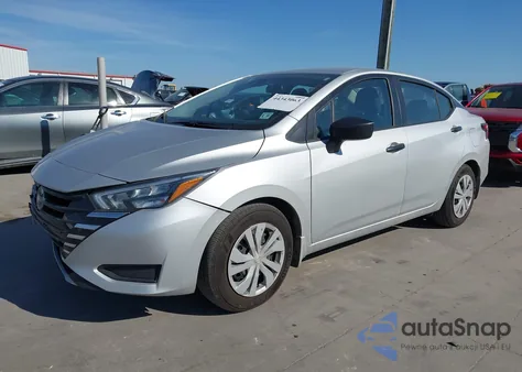 2025 Nissan Versa 1.6 S из США, поврежденный, VIN 3N1CN8DV1SL852711